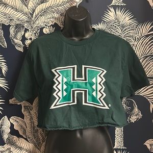 UH Athletics cropped T-shirt
